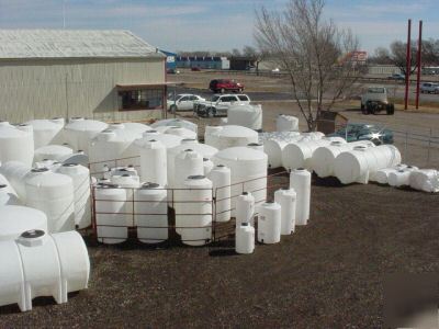 100 gallon poly water storage tank tanks vert