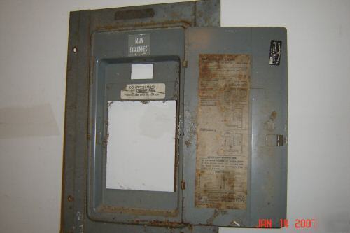 Federal pacific 100 amp entrance panel