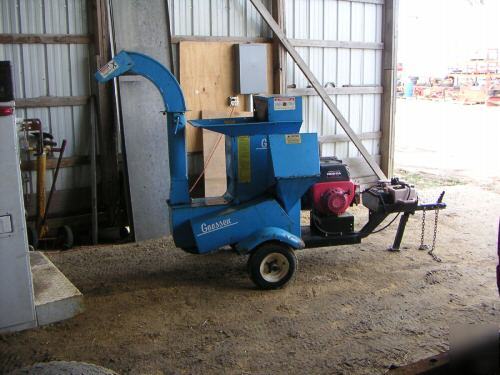 Goosen CS1800 wood chipper shredder 