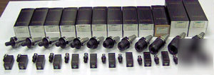 New 12 lyndex bt 35 reg end mill holders kit+pull stud