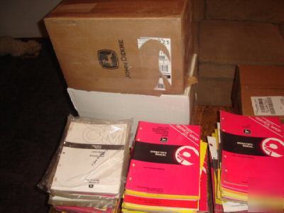 New huge lot of john deere manuals manual jd,mostly 