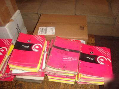 New huge lot of john deere manuals manual jd,mostly 