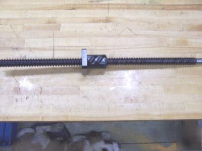 New warner type rolled thread ballscrew ~ ~surplus~