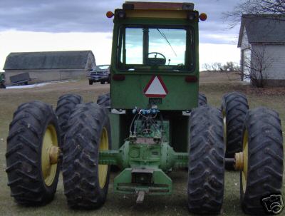 Nice original 7020 john deere four wheel drive tractor