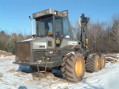 Ponsse ergo harvester/processor w/H73 head 1997 logging