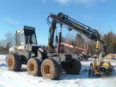 Ponsse ergo harvester/processor w/H73 head 1997 logging