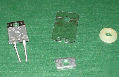 Rca 16182 npn power transistors 90 volt 5 amp