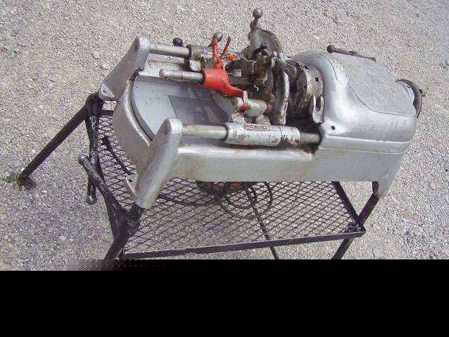 Ridgid 500 power threader threading machine complete