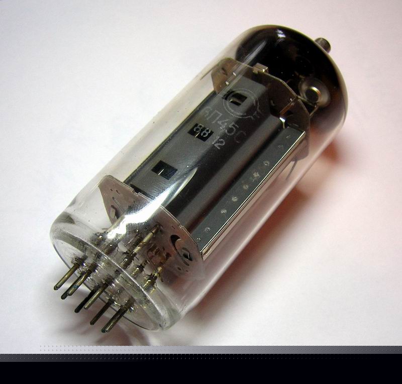 Svetlana EL509 = 6KG6 = 6P45C = 6P45S lot of 5 tubes