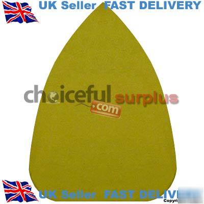 Tradesand fine-grade rodent size sanding sheets x 5