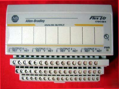 Ab allen bradley flex i/o 1794-OE4 analog output