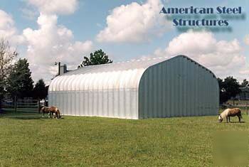 American steel buildings P25X30X13 metal building kit