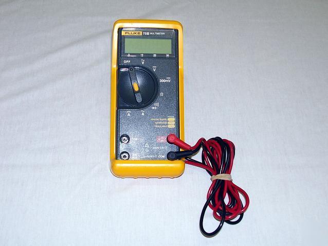 Fluke multimeter 73 iii tools volt meter voltage tool