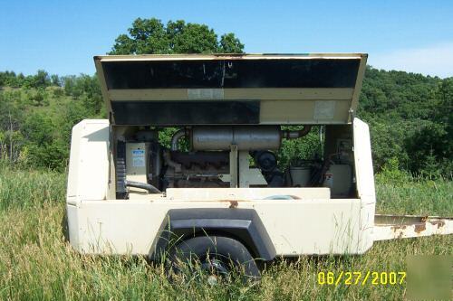 Ingersoll rand P185WJD/1996/d air compressor