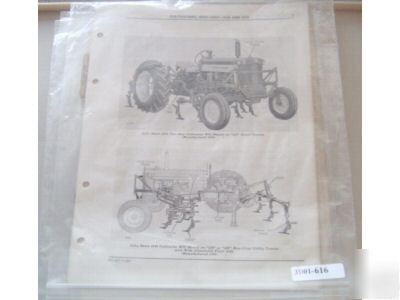 John deere 435 tractor 4240 4270 cultivator manual