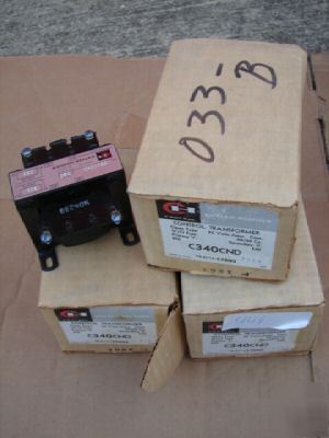 New lot 3 cutler-hammer control transformer C340CND 