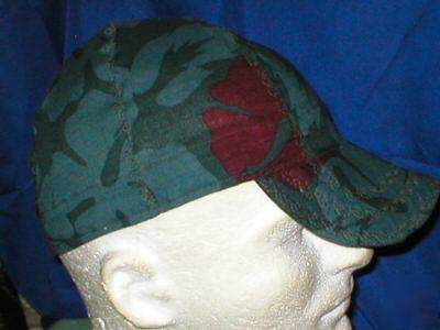 Welding biker hat hats cap cap hawaii camo