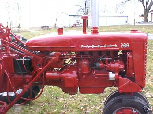 1956 farmall 200 tractor-professional restoration