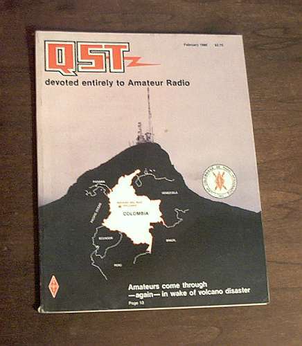1986 feb qst amateur ham radio magazine shortwave arrl