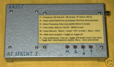 At sprint 3 / elecraft T1 tuner combo qrp