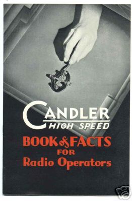 Candler telegraph school brochure 1932 t.r. mcelroy