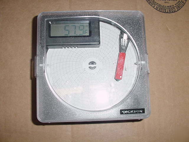 Dickson SL4100 temperature recorder 24 hr/7DAY