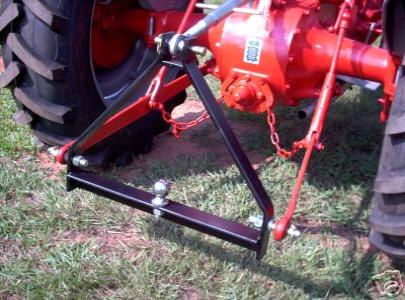 Dura hitch 3 point tractor john deere, ford, kubota