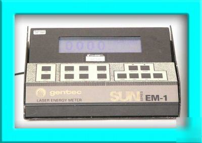 Gentec sun em-1 laser energy power meter joulemeter 