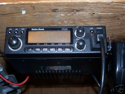Ham radio 2 meters radio shack htx-242