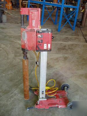 Hilti dd-250E coring drill with stand