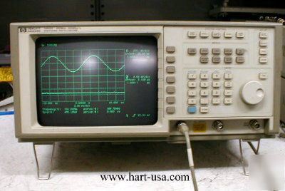 Hp 54502A - 400 mhz 400 msa/s digitizing oscilloscope