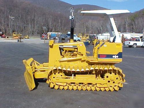 Komatsu D20P dozer with 6 way blade very nice 