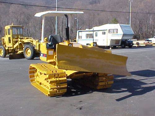 Komatsu D20P dozer with 6 way blade very nice 