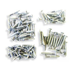 New 100 pieces screw assortment /miscellaneous - in box-