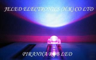 New 300X piranha rgb 5MM r/h led lamp 6,000 mcd f/ship