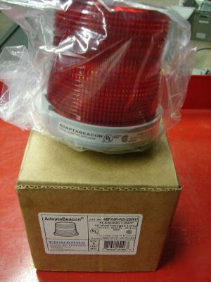 New adaptabeacon red flashing light 120VAC beacon