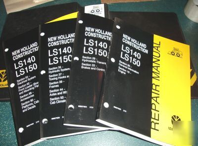 New holland LS140 & LS150 skid loader repair manual