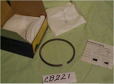 New perfect circle piston rings ws 85 oil 