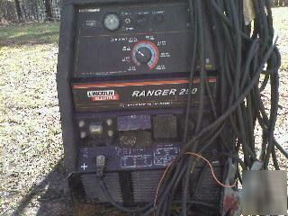 Ranger 250 welder gas portable