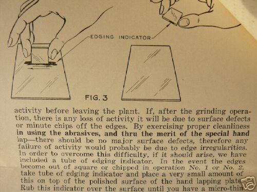 Rare vintage ham radio: a crystal processing kit 