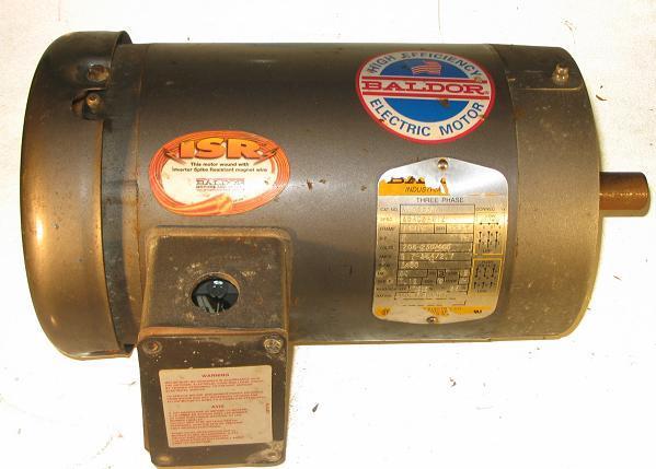 Baldor VM355T 2HP c-frame 145TC 3PH motor