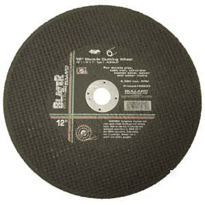 Bullard high speed ductile cutoff wheels -- 12 x 1