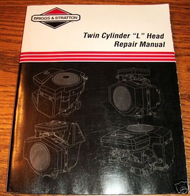 Briggs & stratton twin cylinder l engine repair manual