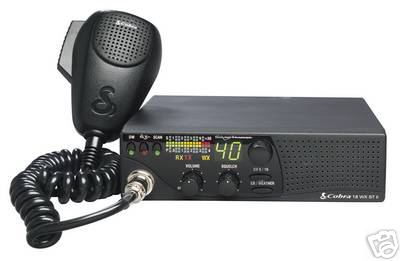 Cobra 18 wx st ii 40-channel cb radio 10 noaa weather