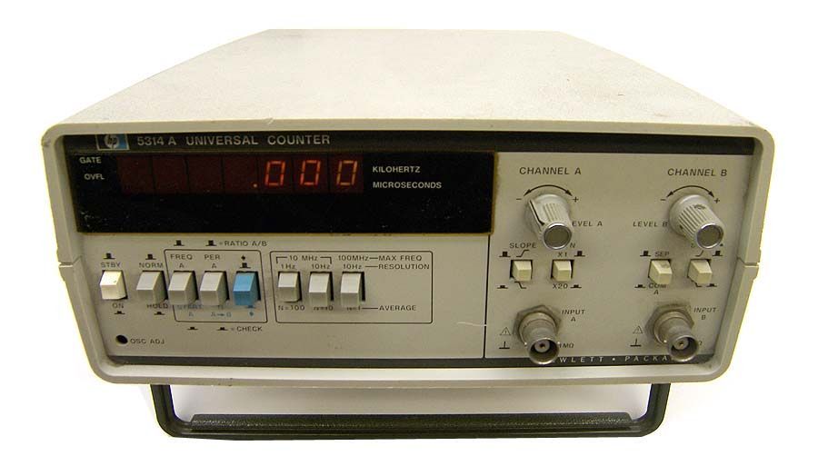 Hp 5314A unversal counter 100MHZ bench top