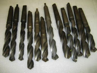 Large lot taper shank drill bits MT3