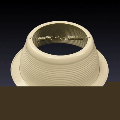 New recessed lighting white baffle for 6