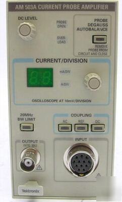 New tektronix AM503A current probe amplifier