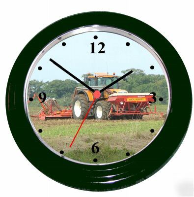 Renault wrap around drill wall clock 