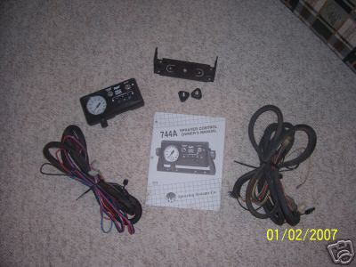 Teejet 744A sprayer boom controller plus wiring harness